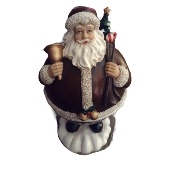 Ceramic Santa Cookie/Candy jar - Picture 1 of 4